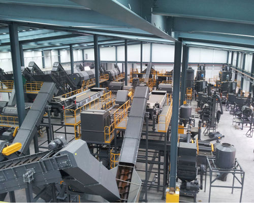 Линия мойки ПЭТ-бутылок TL3000-01spraydryс вращением/перемешиванием