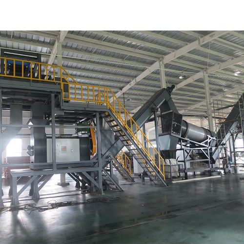 Линия по переработке ПЭТ TL6000-04 для бутылокс гранулированием и отделением металлов