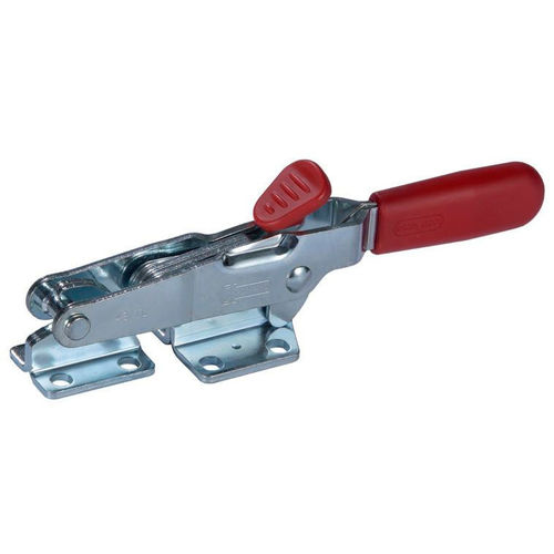 Зажим с защелкой TL 33/43, нержавеющая сталь, оцинкованная, со складным основанием