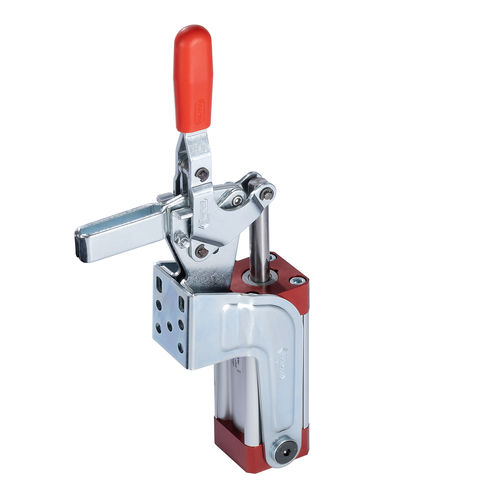 Зажим пневматический коленно-рычажный APVСталь горизонтального действия, оцинкованная