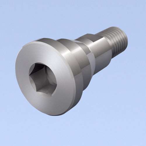 Выравнивание стального штифта