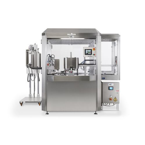 Машина для дозирования и упаковки косметической продукции