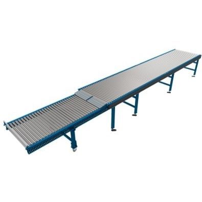 Телескопический ленточный конвейернаклонныймодульный