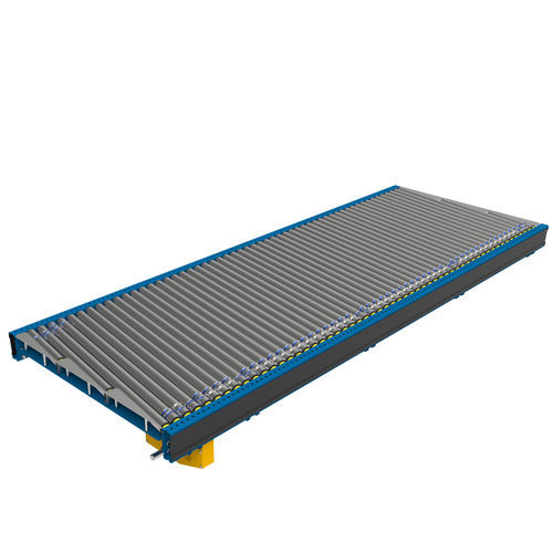 Конвейер роликовый приводной горизонтальныйпрямойэлектропривод