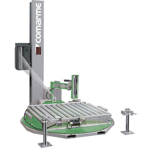 Упаковщик в стретч-пленку с поворотным столом RONDA STATIONавтоматическийс моторизованным рольгангом