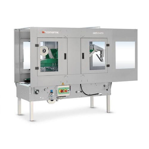 Многоклапанный запечатщик картонных коробок серии GEM F47клейкая лентаавтоматический