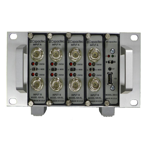 Емкостной усилитель серии 520 измерительный модульный стоечный