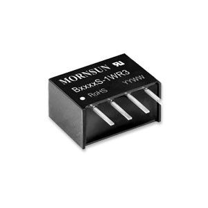 Преобразователь постоянного тока SIP B_S-1WR3, нерегулируемый, малой мощности, для телекоммуникационных приложений