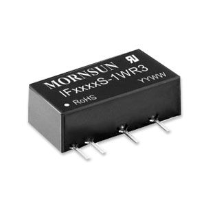 Преобразователь постоянного тока SIP IF05_S-1WR3 Seriesнерегулируемый с низким энергопотреблениемдля телекоммуникационных приложений