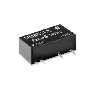 SIP DC/DC преобразователь серии F05_S-1WR3маломощныйдля телекоммуникационного оборудования, с одним выходом