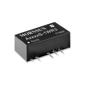 SIP DC/DC преобразователь серии A05_S-1WR3нерегулируемыймаломощныйдля телекоммуникационного оборудования