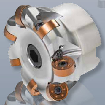 Фреза со сменными пластинами ACU-Jet Premium, черновая, копирование, для пресс-форм