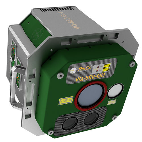 Система 3D-сканирования VQ-880-GHдля измерений на больших расстоянияхдля получения пространственных изображений и топографииLIDAR