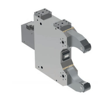 Люнет SLZ для тяжелых условий эксплуатации для токарных станков с большим проемом