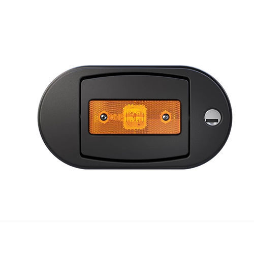 Flush handle MO 032Xdoor with lockrubberoval