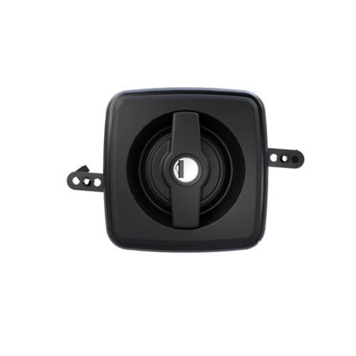 Flush handle MO 033door with lockrubber