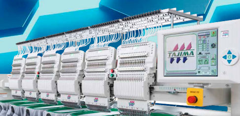 Многоголовочная вышивальная машина серии ТМЭЗ-КС12 игл15 игл9 игл