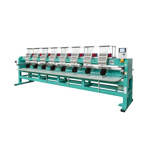 Многоголовочная вышивальная машина серии TFMX-ⅡC TYPE2для плоских кепок с ЧПУ