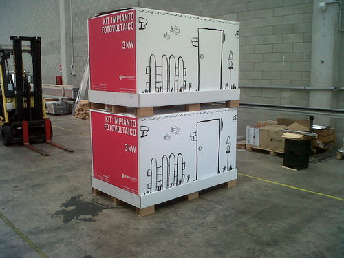 Картонный ящик усиленный