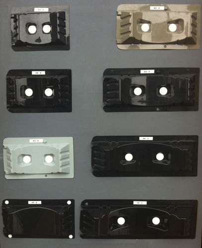 Люлька средней нагрузки, формованная из пластика