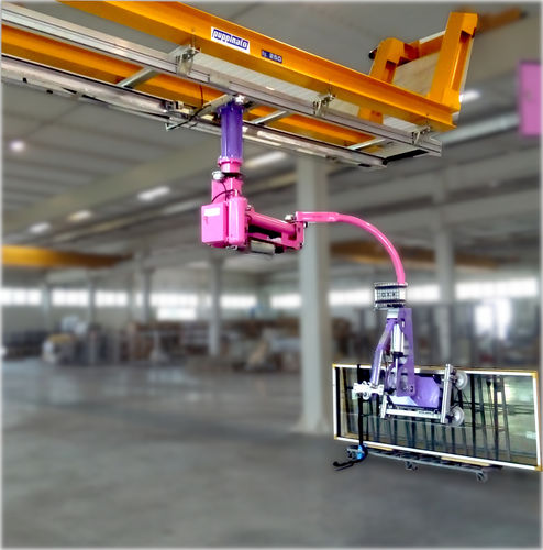 Pneumatic manipulator arm Friendlywith suction cuppartsfor lifting