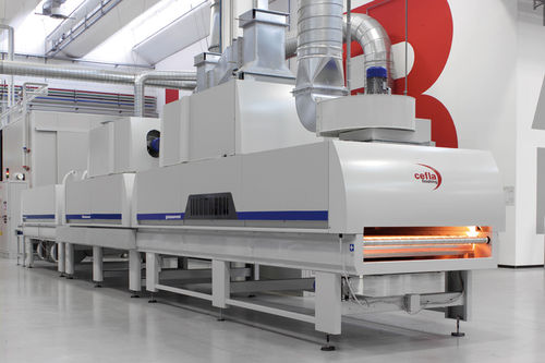 Печь для отверждения Glassoventunnelelectric