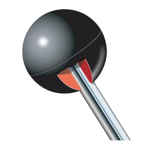 Ручка с резьбой 462101шарик из фенольной смолы