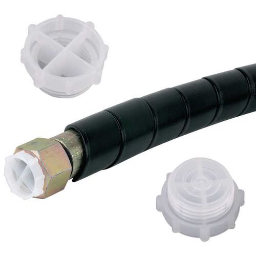 Заглушка круглая 110827резьбовая из полиэтилена низкой плотности (ПВД)антивибрационная