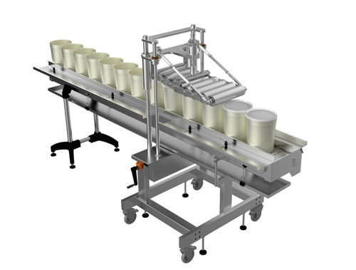 Линейная укупорочная машина макс. 1 200 шт/час | КАП 921напоравтоматическоеведро
