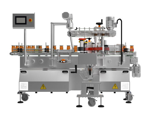 Этикетировочный автомат Е-40для бутылокдля самоклеящейся этикеткилинейный массив