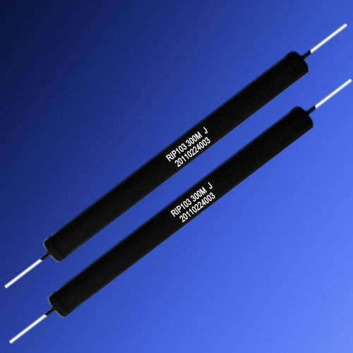 Резистор толстопленочный серии РИП силовой высоковольтный аксиально-выводной