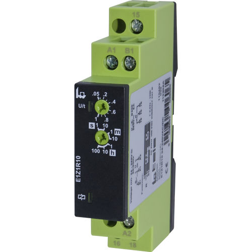 Электронный таймер E1Z1R10 24–240 В переменного/постоянного тока с задержкой времени на DIN-рейке для OEM