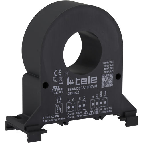 Счетчик электроэнергии однофазный S9XM300A1000VMDIN настенный панельный