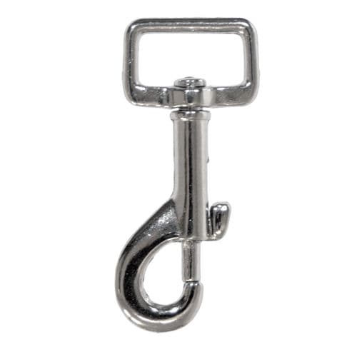 Карабин с вертлюгом серии 71, 72 стальной асимметричный