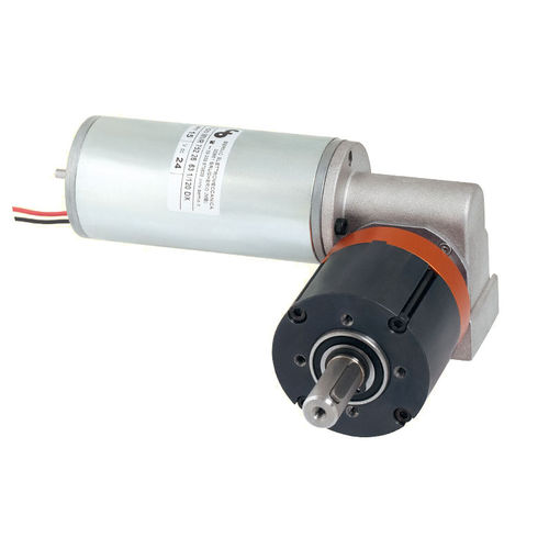 DC gearmotor MVR 752 26 63 serieswormright angle10 W...50 W