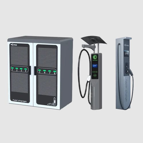 Зарядная станция для электромобилей серии EVSS, напольная, переменного тока, напольная