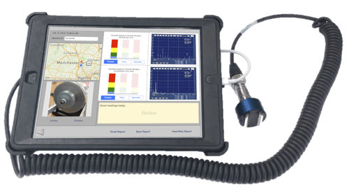 Анализатор вибрации для мониторинга оборудования iPad Vibration Analyserportable