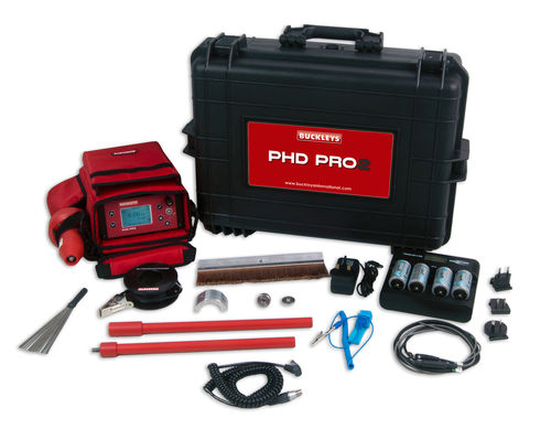 Portable pinhole detector PHD Pro2high-voltagebrushfor pipelines
