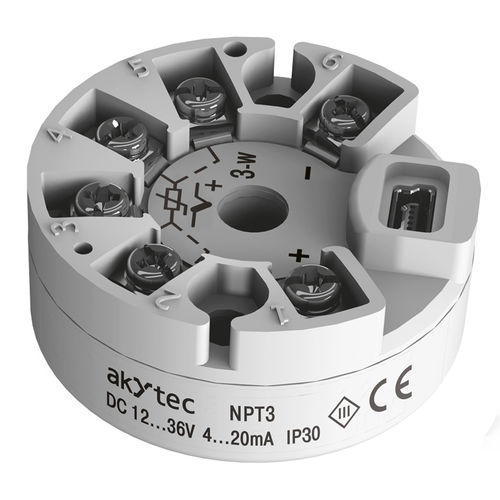 Датчик температуры, монтируемый на головке зонда, термопара NPT3, RTD2-проводной
