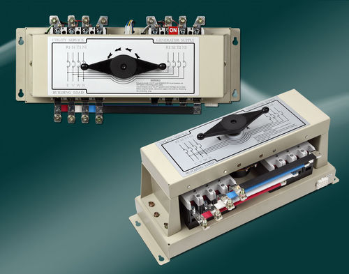 Ручной переключатель резерва BTS3BE0100, BTS4BE0100монтируемый на шасси3-полюсный4-полюсный