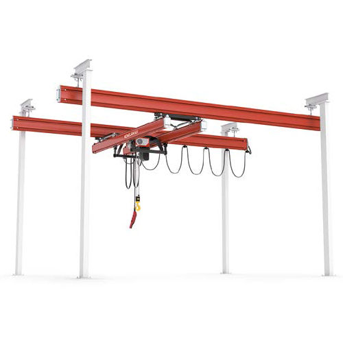 Steel profile overhead traveling crane XK-S seriesdouble-girderheavy-dutyfor workshops