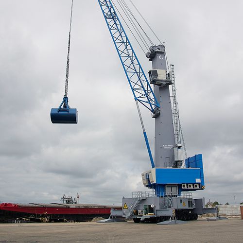 Мобильный кран серии ESPboomharborlifting