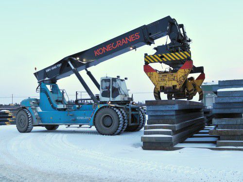 Телескопический погрузчик серии SMV 4000