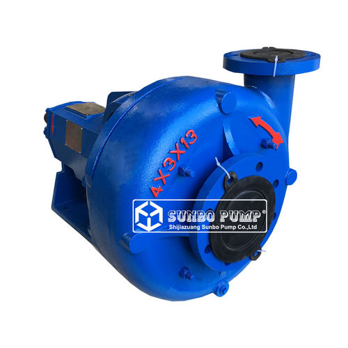 Буровой насос S2500 4X3X13 для песка и сточных водс электродвигателем