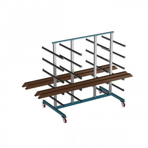 Транспортная тележка HP 1000 с поворотными роликами