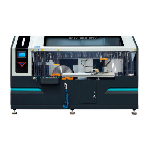 Вырубной станок с переменным углом SNM 560 SRVПила с сервоприводом и ЧПУ