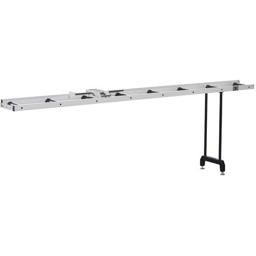 Конвейер роликовый МКН 100-150-300горизонтального исполнения с ручным позиционированием ограничителя длины