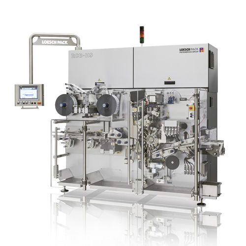 Automatic packaging machine RCBcompactfor chocolate productschocolate tablet