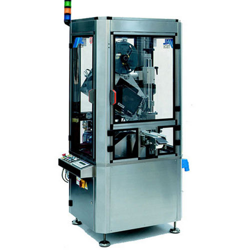 Автоматическая этикетировочная машина ALpharma Btopдля фармацевтической промышленностив линию