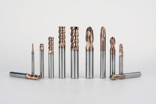 Цельные твердосплавные концевые фрезы серии OMHHчистовая обработкачерновая обработкаPVD